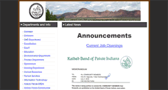 Desktop Screenshot of kaibabpaiute-nsn.gov